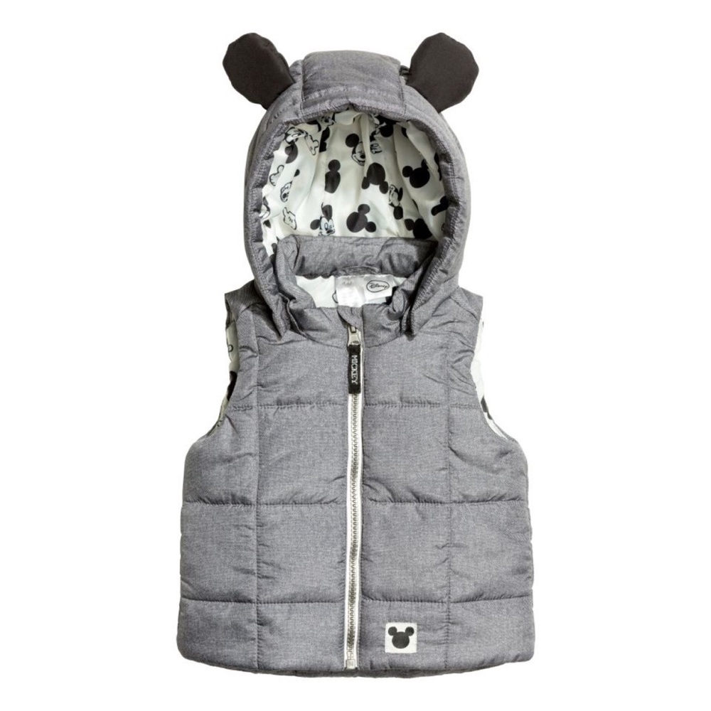 H&M x Disney Mickey Mouse down vest